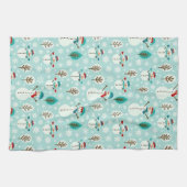 Linge De Cuisine Noël Snowmen (Horizontal)