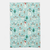Linge De Cuisine Noël Snowmen (Vertical)
