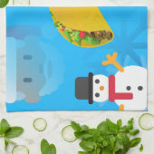 Linge De Cuisine noël taco emoji (Plié)
