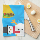 Linge De Cuisine noël taco emoji (Quart Plié)