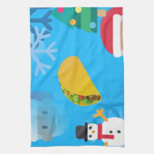 Linge De Cuisine noël taco emoji (Vertical)