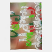 Linge De Cuisine noël très joyeux (Vertical)