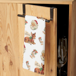 Linge De Cuisine Noël Très Vintage