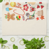 Linge De Cuisine Noël tropical (Plié)