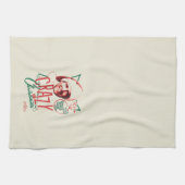 Linge De Cuisine Noël Vacances Fou À propos de Noël (Horizontal)