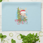 Linge De Cuisine Noël vacances Joyeux Clarkmas (Plié)