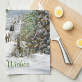 Linge De Cuisine Noël vintage (Quart Plié)