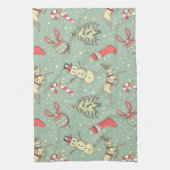 Linge De Cuisine Noël vintage (Vertical)