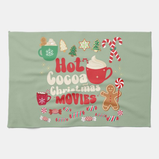 Linge De Cuisine Noël vintage (Horizontal)
