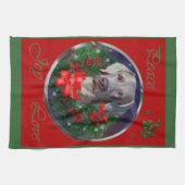 Linge De Cuisine Noël Weimaraner (Horizontal)