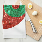 Linge De Cuisine noël yin yang (Quart Plié)