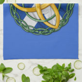 Linge De Cuisine Noeud celtique de trinité (Plié)