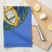 Linge De Cuisine Noeud celtique de trinité (Quart Plié)