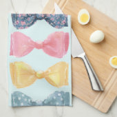 Linge De Cuisine Nœuds Papillons (Quart Plié)