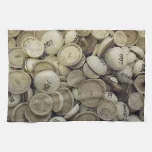 Linge De Cuisine Noeuds vintages en porcelaine chaude et froide