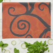 Linge De Cuisine noir (Plié)