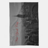 Linge De Cuisine Noir blanc New York (Vertical)