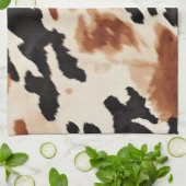 Linge De Cuisine Noir Crème Brown (Plié)