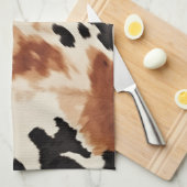 Linge De Cuisine Noir Crème Brown (Quart Plié)