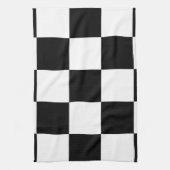 Linge De Cuisine Noir et blanc (Vertical)