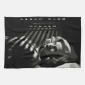 Linge De Cuisine Noir Femme Fatale (Horizontal)