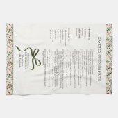 Linge De Cuisine Noix suédoises confites pour les fêtes (Horizontal)