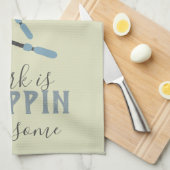 Linge De Cuisine Nom de chef cuisinier incroyablement génial (Quart Plié)