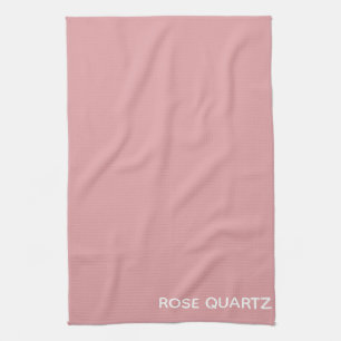 Linge De Cuisine Nom de couleur rose quartz rose