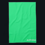 Linge De Cuisine Nom de couleur verte Aurora<br><div class="desc">Nom de couleur verte Aurora</div>