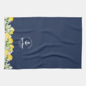 Linge De Cuisine Nom de famille de la maison moderne Lemon Lake (Horizontal)