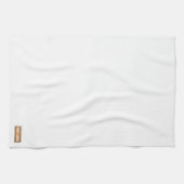 Linge De Cuisine Nom de famille mignon blanc simple et élégant pour (Horizontal)