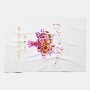 Linge De Cuisine nom de la baby shower bohème rose rétro love in Bl