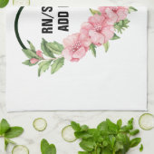 Linge De Cuisine Nom de l'infirmière étudiante-inscrite-ancienne (Plié)