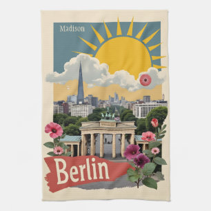 Linge De Cuisine Nom personnalisé Berlin, Allemagne