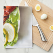 Linge De Cuisine Nom personnalisé Homard (Quart Plié)