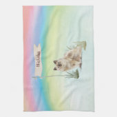 Linge De Cuisine Nom personnalisé Ragdoll Chat Pet (Vertical)