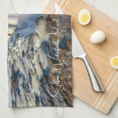 Linge De Cuisine Nom personnalisé Selfoss Waterfall, Islande (Quart Plié)