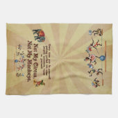 Linge De Cuisine Non mes singes, non mon cirque (Horizontal)