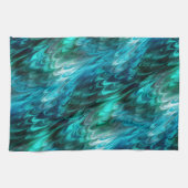 Linge De Cuisine nonpareil kelpie sarcelle : (Horizontal)