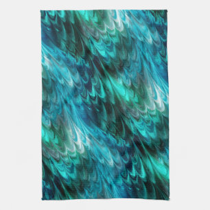 Linge De Cuisine nonpareil kelpie turquoise :