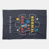 Linge De Cuisine Normal est ennuyeux Sensibilisation sur l'autisme  (Horizontal)