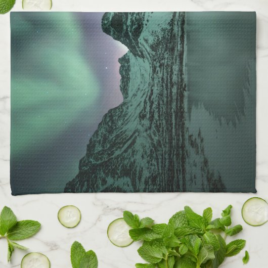 Linge De Cuisine Northern Lights Norvège (Plié)