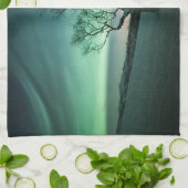 Linge De Cuisine Northern Lights Norway Poster (Plié)