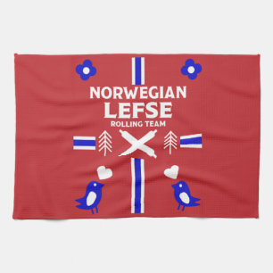Linge De Cuisine Norvégien Lefse Flatpain
