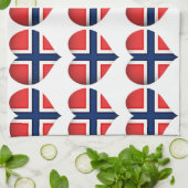 Linge De Cuisine Norway Flag (Plié)