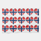 Linge De Cuisine Norway Flag (Horizontal)