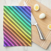 Linge De Cuisine nostalgic arcade stripe : (Quart Plié)