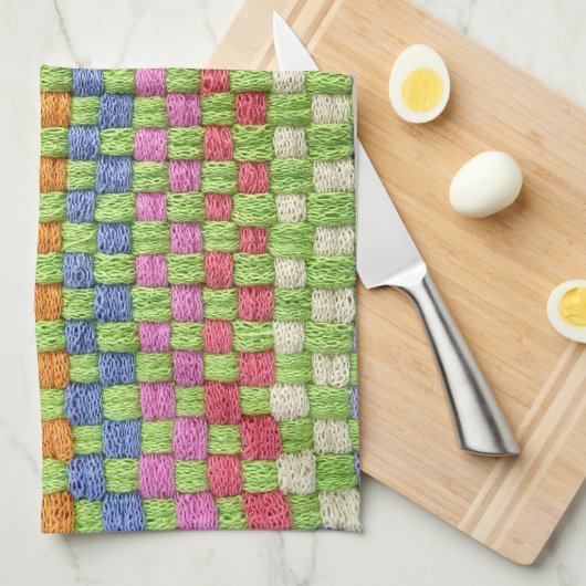 Linge De Cuisine Nostalgic Retro Potholder (Quart Plié)
