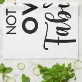 Linge De Cuisine Not a Day Over Fabulous – Funny Birthday Quote (Plié)