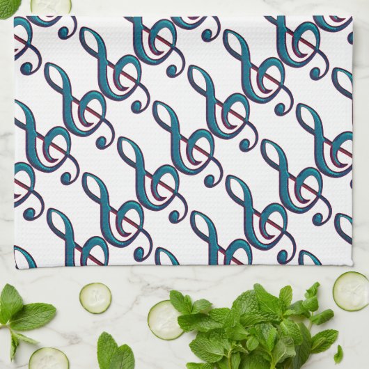 Linge De Cuisine note d'armoire musicale (Plié)